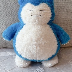 ポケットモンスター めちゃもふぐっと くつろぎタイムぬいぐるみ～カビゴン～の画像