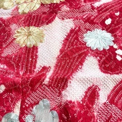 ティーマット　ランチョンマット　テーブルセンター　着物リメイクの画像