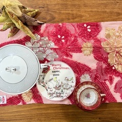 ティーマット　ランチョンマット　テーブルセンター　着物リメイクの画像