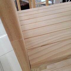 ★リユースのサカイ日立店★HJ8262  ラック ナチュラルベージュ H121.5×D30×W40 クリーニング済み の画像