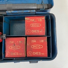 MCC 松坂鉄工所 手動ネジ切り機セットの画像