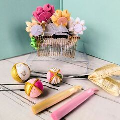 つまみ細工髪飾り　成人式・結婚式・七五三に♪の画像