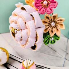 つまみ細工髪飾り　成人式・結婚式・七五三に♪の画像