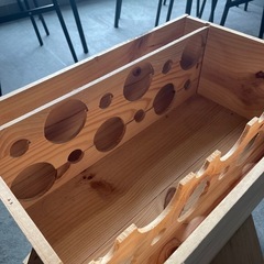 りんご箱　木箱　ワイン　収納箱の画像