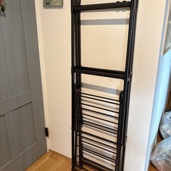 カインズ　ハンガーラック　折りたたみの画像