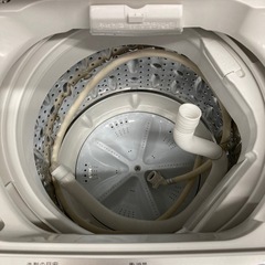 リユースマン倉敷、洗濯機、4.5㌔、ホワイト✖️グレー、リムライト、RHT-045WA、2022年製の画像