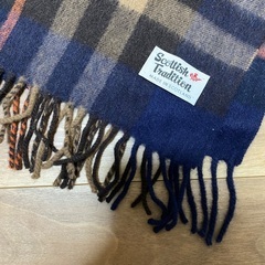 Scottish Tradition マフラー（ユナイテッドアローズ購入・スコットランド製・アンゴラ混・美品）の画像