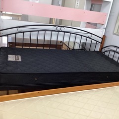 パイプシングルベッド【町田市再生家具】　252314の画像