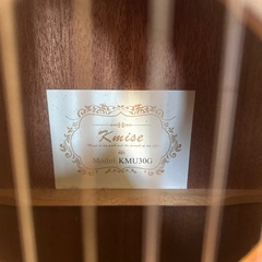 ミニギター　Kmise KMU30Gの画像