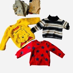 子供　服　80㎝〜　9点　早い者勝ち　キッズ　ベビー　ロンT セーター　シャツ　まとめ売りの画像