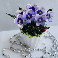 たっぷりビオラのディップフラワー♩の画像