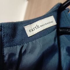 earth music&ecology　フリーサイズ　ワンピース　厚手　冬用の画像