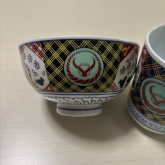吉野家　茶碗　湯呑みセットの画像
