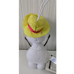 新品未使用 Disney アナと雪の女王 オラフ 帽子バージョン ストラップ 全長約12cmの画像