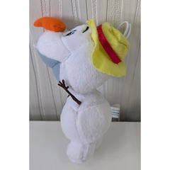 新品未使用 Disney アナと雪の女王 オラフ 帽子バージョン ストラップ 全長約12cmの画像