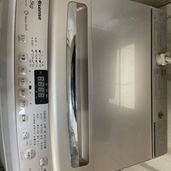 全自動洗濯機　7.5kg  ハイセンスの画像