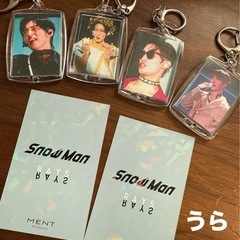 SnowMan チェキ風カードの画像