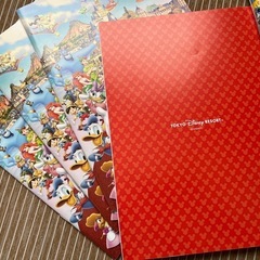 ディズニー　ノート　カラーペンセットの画像