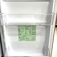 AQUA（アクア）　126L　ノンフロン冷凍冷蔵庫　2021年製　AQR-13K(S)の画像