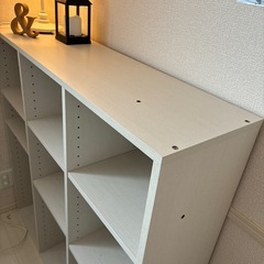 急ぎです　シェルフ値下げしました　書棚の画像