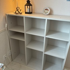 急ぎです　シェルフ値下げしました　書棚の画像