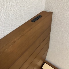 【12/20迄の特価販売】ニトリ　シングルベッドフレーム　収納付き　すのこの画像