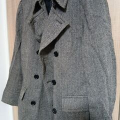 メンズコート　Ｌサイズ　着用感ありの画像