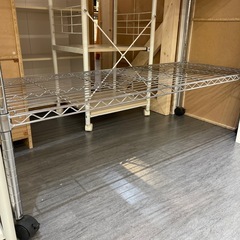 【5段スチールラック】【1枚板付】クリーニング済み【管理番号1111】野の画像