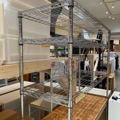 【5段スチールラック】【1枚板付】クリーニング済み【管理番号1111】野の画像