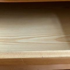 木製チェスト｜2段引き出しタイプの画像