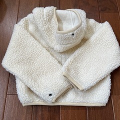 モコモコ　切り替えアウター　110の画像