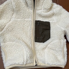 モコモコ　切り替えアウター　110の画像