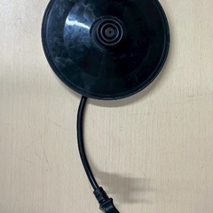 ワンプッシュオープン電気ケトル1.2L  黒ブラック  F-1260　2021  FUJI LIFE  ポットの画像