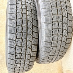 【DUNLOP】スタッドレスタイヤ ホイール付き4本セット185/70R 88qQの画像