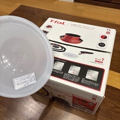 新品　ガス火専用　ティファール　T-fal フライパン　鍋　7点セットの画像