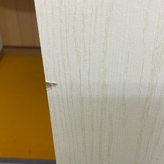 【リサイクルサービス八光】幅76.5㎝　ホワイト　木製6段本棚の画像