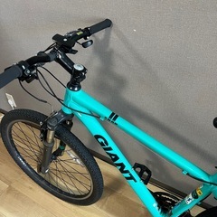 【整備済み】GIANT SNAP自転車 前後タイヤ・チューブ新品／グリップ新品／ブレーキシュー新品／変速ワイヤー・レバー新品の画像