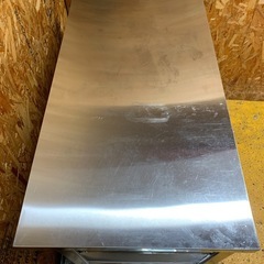 C(7674) キャビネット作業台 ステンレス 三段 引き出し W930D500H800 業務用 厨房 飲食店 店舗用 直接引き取り歓迎 大阪の画像