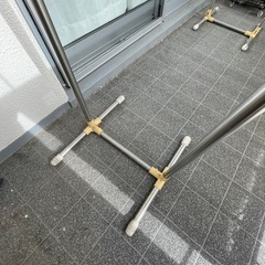 物干し竿　置き型の画像