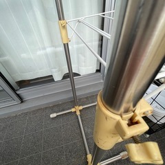 物干し竿　置き型の画像