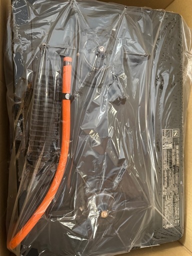 プロパンガス　ふたくちコンロ　グリル付き