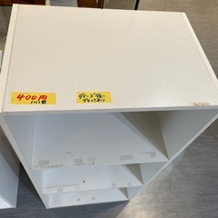 【棚】【3段カラーボックス】※ダメージ有り★クリーニング済み【管理番号1111】野の画像