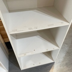 【棚】【3段カラーボックス】※ダメージ有り★クリーニング済み【管理番号1111】野の画像