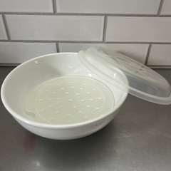レンジ蒸し器　美濃焼きの画像