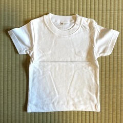 子供無地Tシャツ/お絵描きにも
の画像