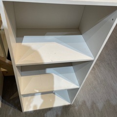 【棚】【3段カラーボックス】※テープ跡アリ★クリーニング済み【管理番号1111】野の画像