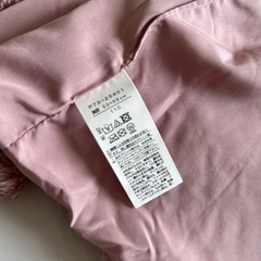 ピンク110上着の画像