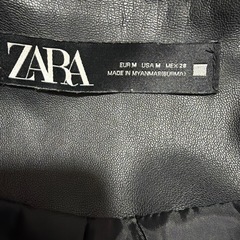 ZARA レザージャケット
の画像