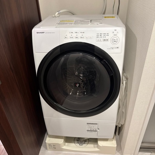 プラズマクラスター　ドラム式洗濯乾燥機