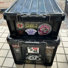 多目的収納ボックス（大・小２個組） の画像